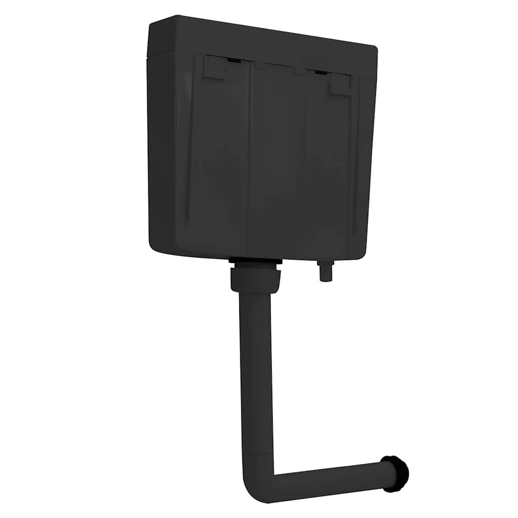 Plancher de toilette Vidaxl avec alimentation en eau au fond 3 6 l noir