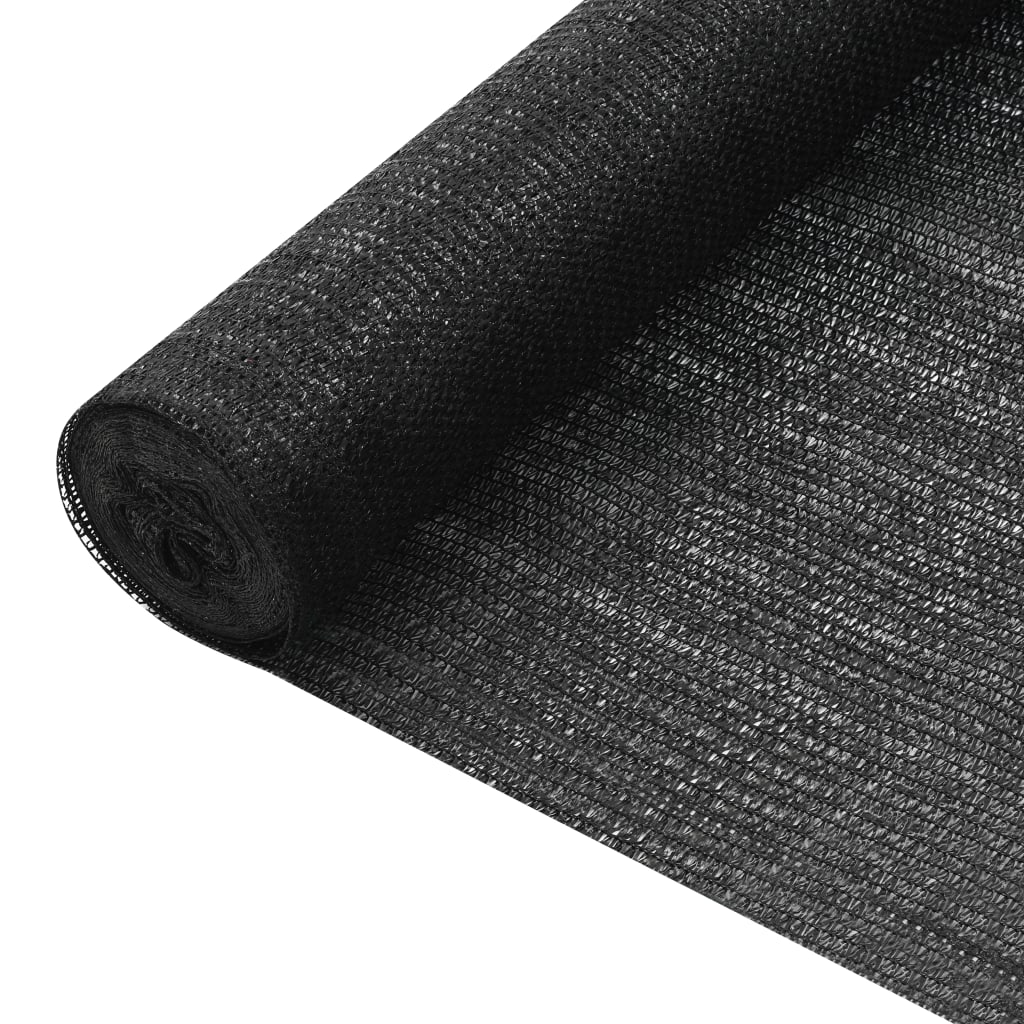Vidaxl Privacynet 75 g m² 1x10 m HDPE noir