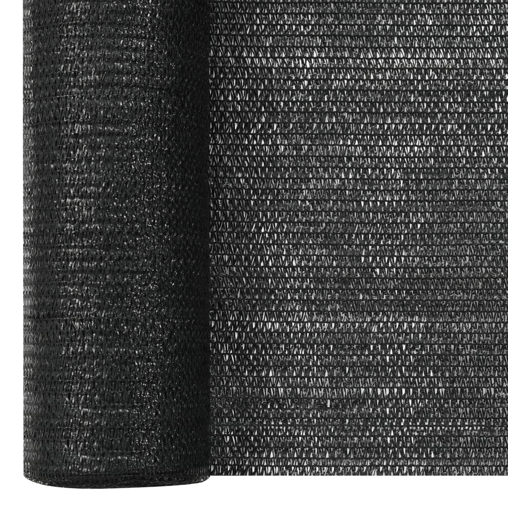 Vidaxl Privacynet 75 g m² 1x10 m HDPE noir