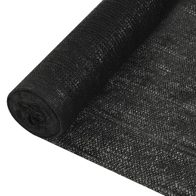 Vidaxl Privacynet 195 g m² 1,5 x 50 m HDPE noir