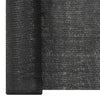 VidaXL filet d'intimité 195 g m² 2x50 m HDPE noir