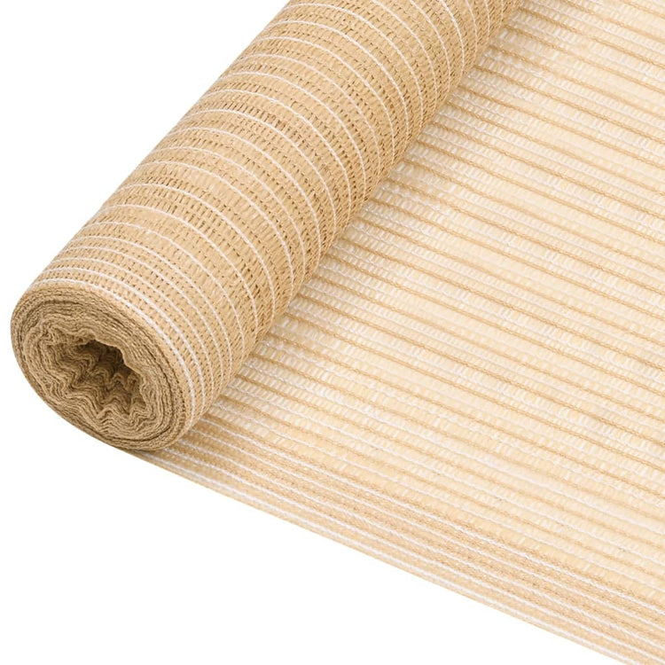 Vidaxx filet d'intimité 75 g m² 1,5x25 m PEHD beige
