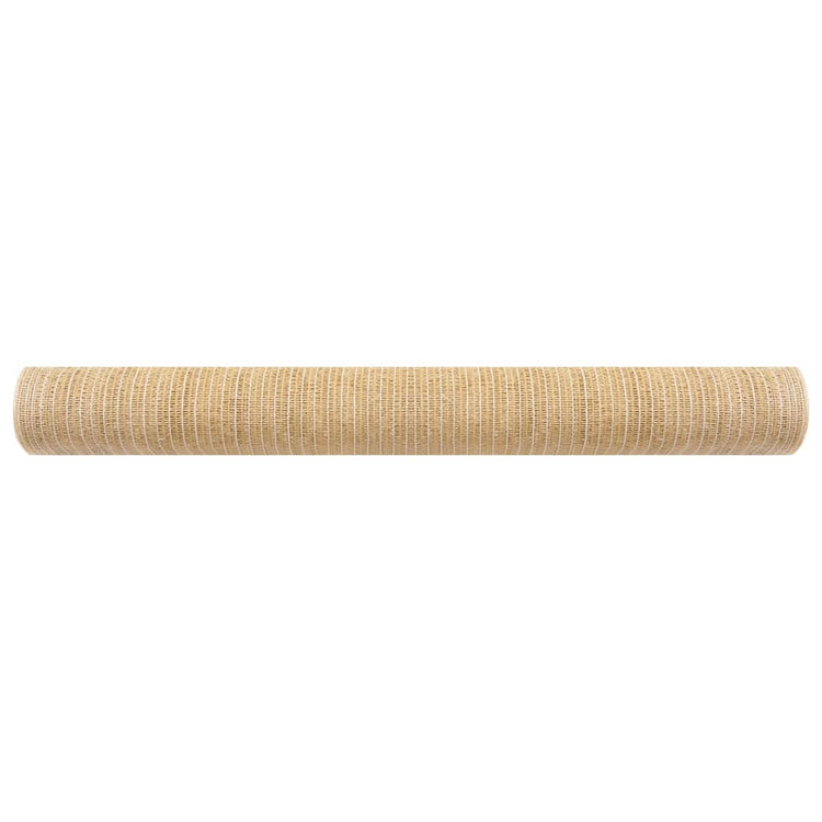 Filet d'intimité VidaXL 195 g m² 1x50 m PEHD beige