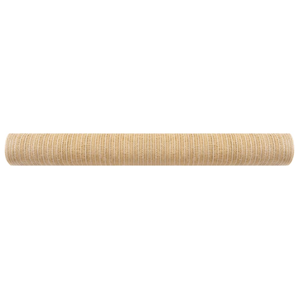 VidaXL filet d'intimité 195 g m² 2x25 m PEHD beige