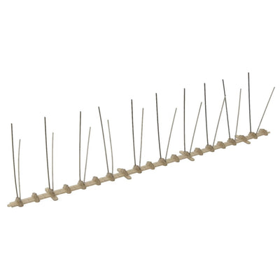 Vidaxl épingles oiseaux et pigeons à 2 rangées 20 pcs 10 m plastique