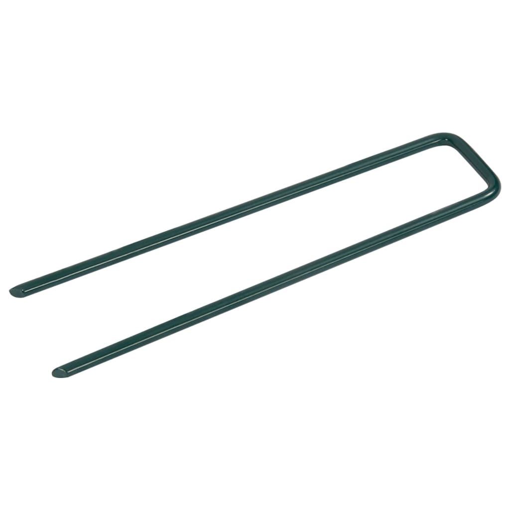 Vidaxl Artificial Grass Pegs 50 PC Fer en U.