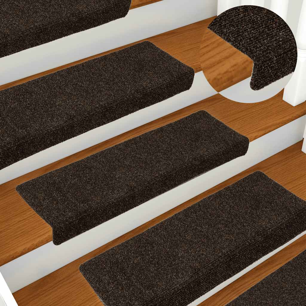 Mattes d'escalier Vidaxl 15 ST 65X21X4 CM AIGNELLE BRORN DROK
