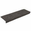 Vidaxl Stair tapis 5 pcs 65x21x4 cm aiguille en feutre anthracite -colored