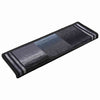 Vidaxl Mat à escalier auto-adhésif 15 ST 65x21x4 cm noir et gris