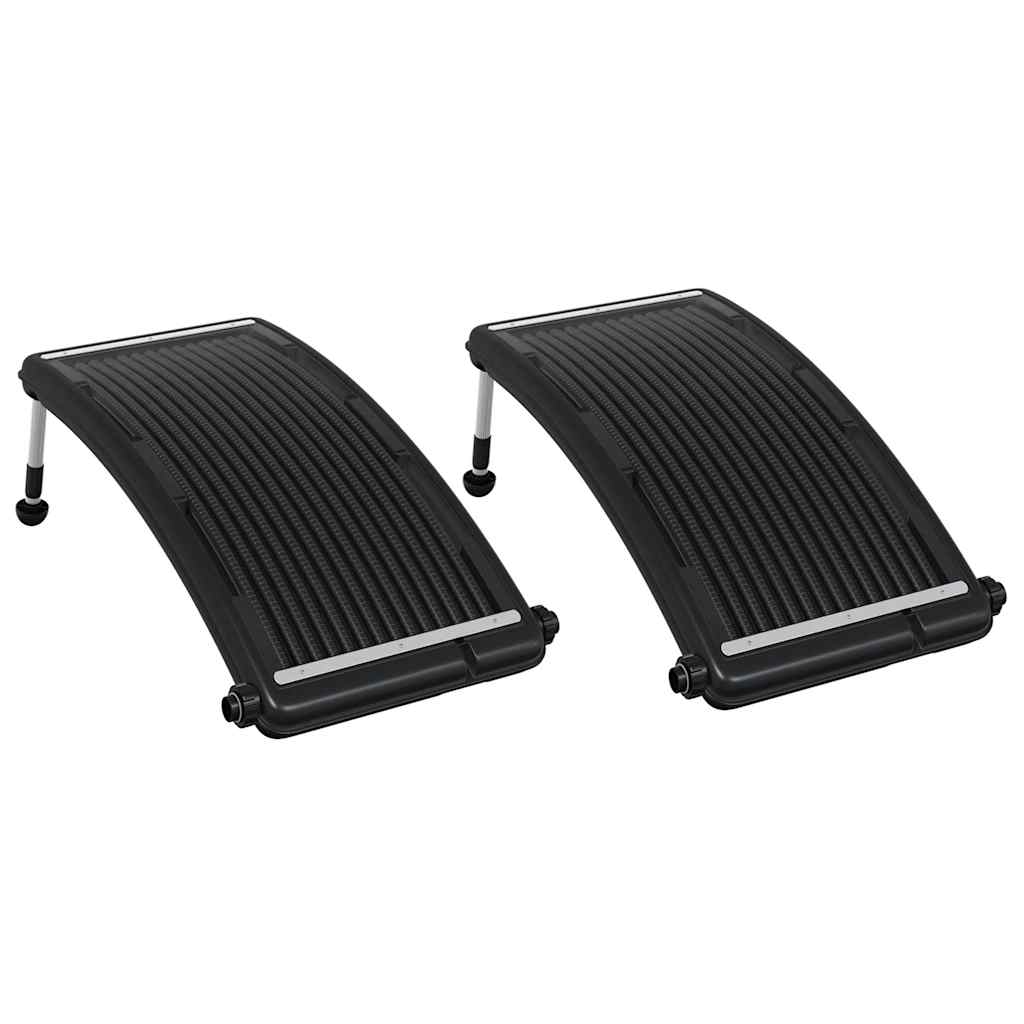 Panne de chauffage de piscine Vidaxl Solaire 2 St Bent 110x65 cm