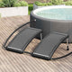 Panne de chauffage de piscine Vidaxl Solaire 2 St Bent 110x65 cm