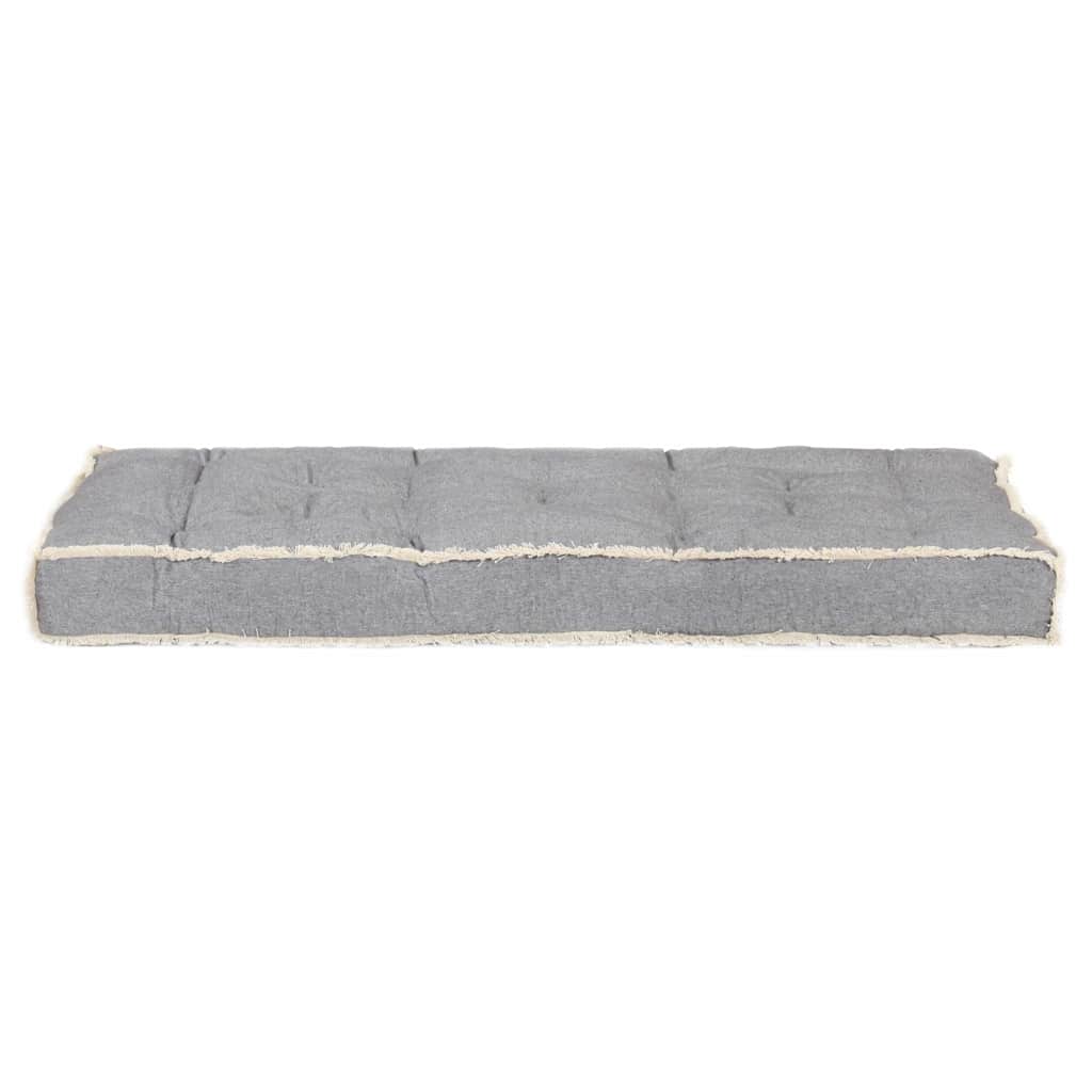 Vidaxl Bank Cushion Pallet 120x80x10 cm anthracite -colored