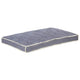 Vidaxl Bank Cushion Pallet 120x80x10 cm bleu