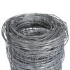 Vidaxl hek 50x1,2 m Galvanisé en acier argent coloré