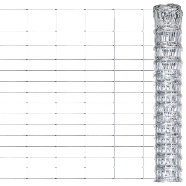 Vidaxl hek 50x1,6 m en acier galvanisé en acier couleurs
