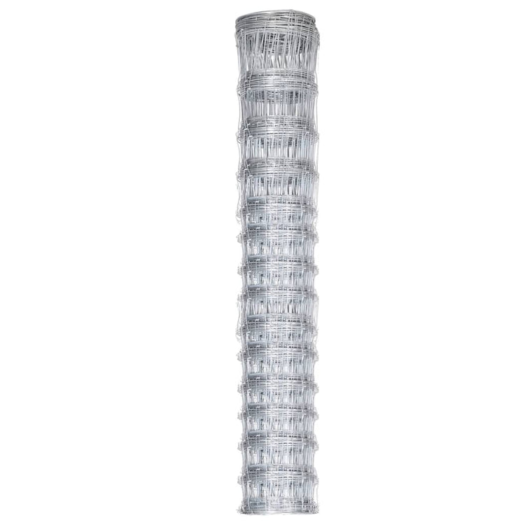 Vidaxl hek 50x1,6 m en acier galvanisé en acier couleurs