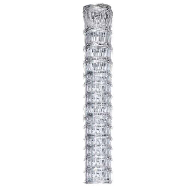 Vidaxl hek 50x1,6 m en acier galvanisé en acier couleurs