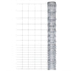Vidaxl Hek 50x1,5 m Galvanisé en acier argent coloré