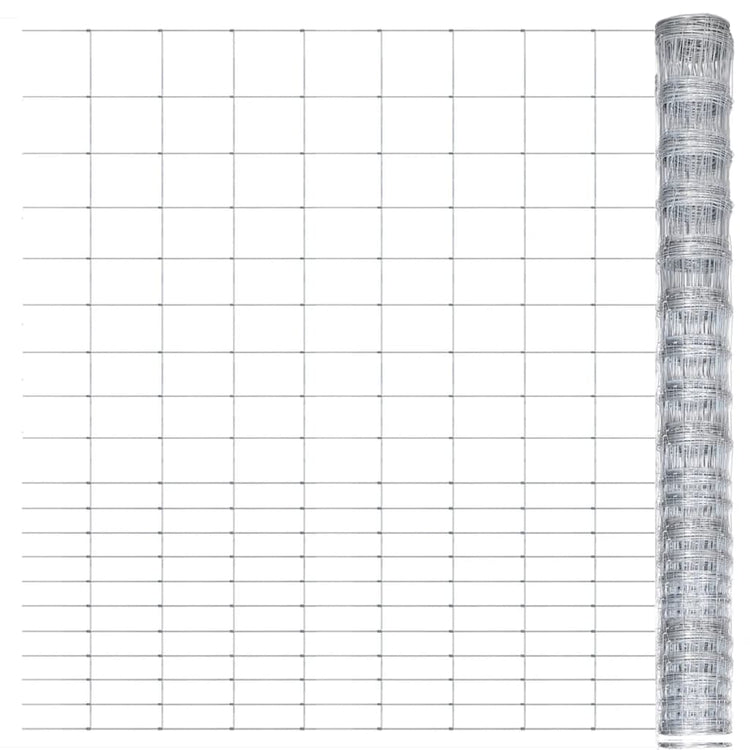 Vidaxl hek 50x1,6 m en acier galvanisé en acier couleurs