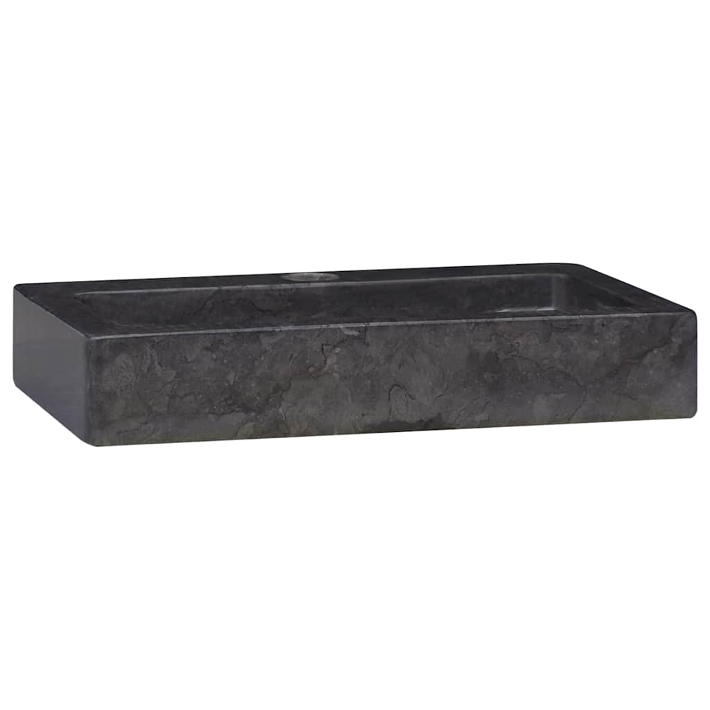 Mur de lavabo de vidaxl - Moule 38x24x6,5 cm Black