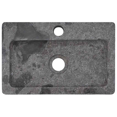 Mur de lavabo Vidaxl - Moule 38x24x6,5 cm Gris en marbre