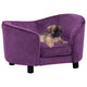 Vidaxl Dog Bank 69x49x40 cm Bordeaux Red