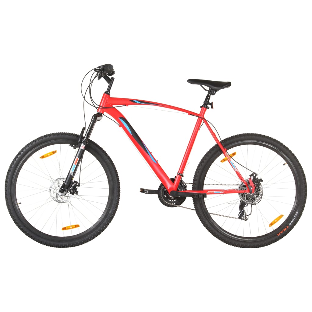Vidaxl Mountainbike 21 engrenages Roues de 29 pouces 53 cm Cadre rouge