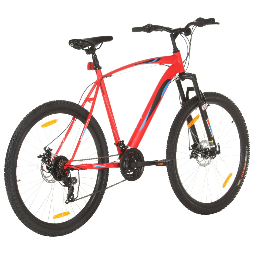 Vidaxl Mountainbike 21 engrenages Roues de 29 pouces 53 cm Cadre rouge