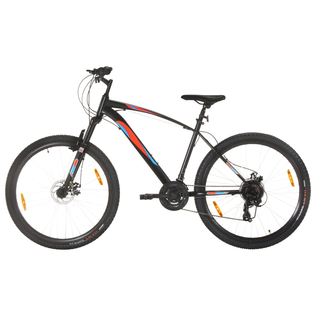 Vidaxl Mountainbike 21 engrenages Roues 29 pouces Cadre 48 cm noir