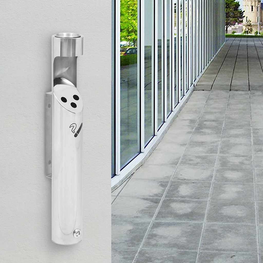 Vidaxl Walasbak en acier inoxydable