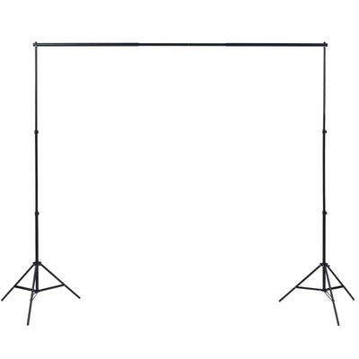 Ensemble de studio photo Vidaxl avec des lampes, fond et réflecteur