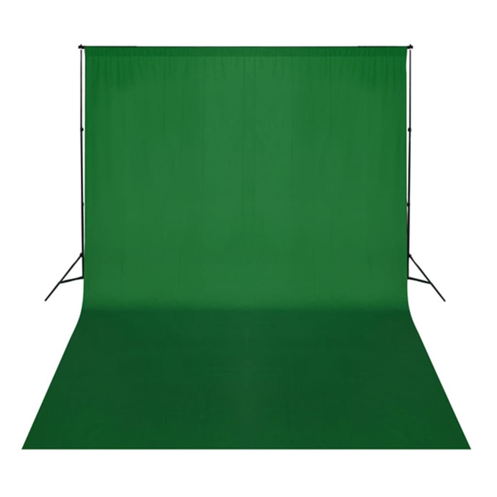 Ensemble de studio photo Vidaxl avec des lampes, fond et réflecteur