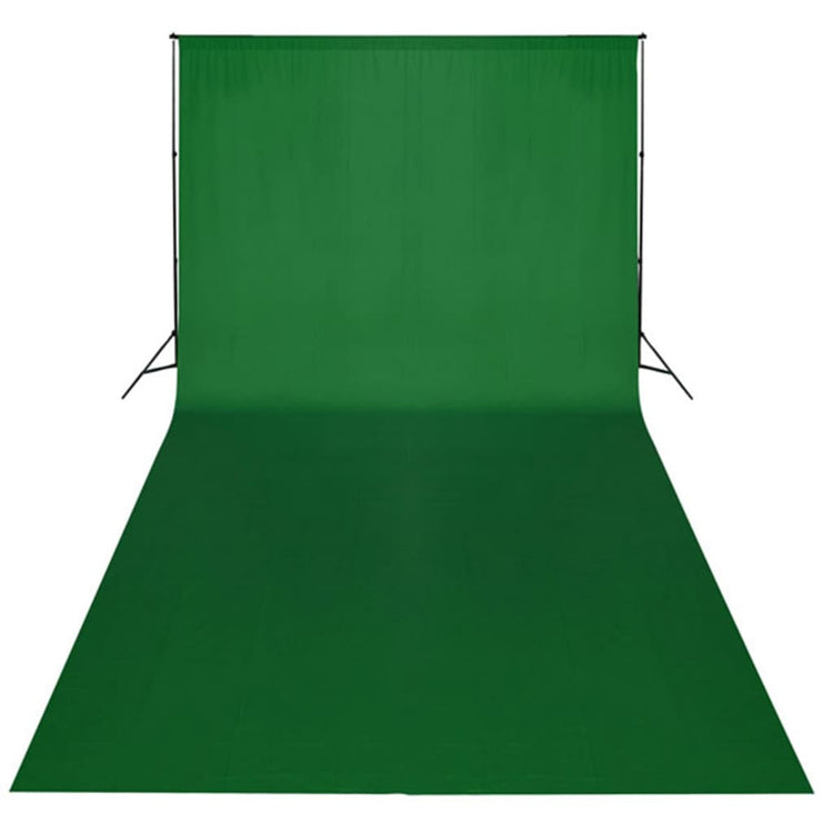 Ensemble de studio photo Vidaxl avec des lampes, fond et réflecteur