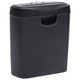 Vidaxl Paper Shredder 6 pages Black Black
