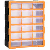 Organisateur de Vidaxl avec 18 tiroirs moyens 38x16x47 cm
