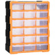 Organisateur de Vidaxl avec 18 tiroirs moyens 38x16x47 cm