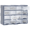 Organisateur de Vidaxl avec 16 tiroirs moyens 52x16x37 cm