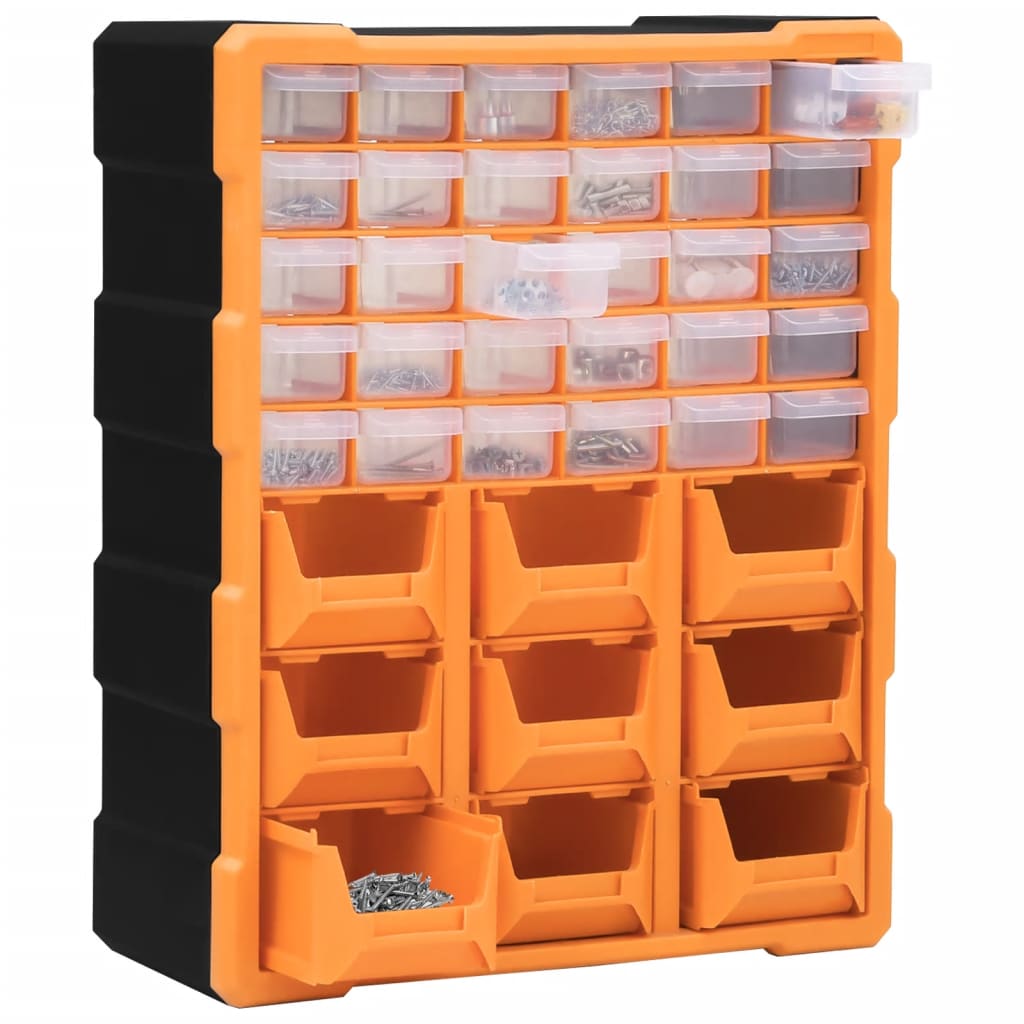 Organisateur de Vidaxl avec 39 tiroirs 38x16x47 cm