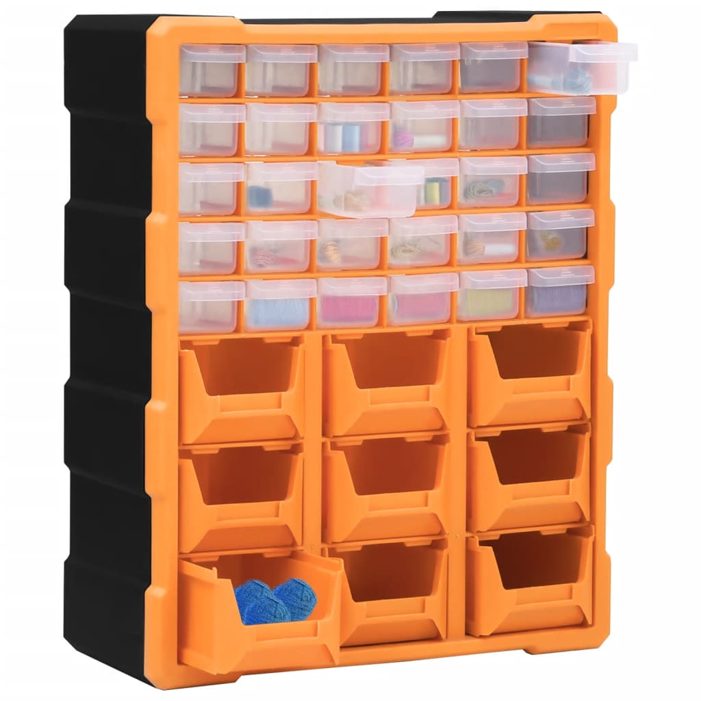 Organisateur de Vidaxl avec 39 tiroirs 38x16x47 cm