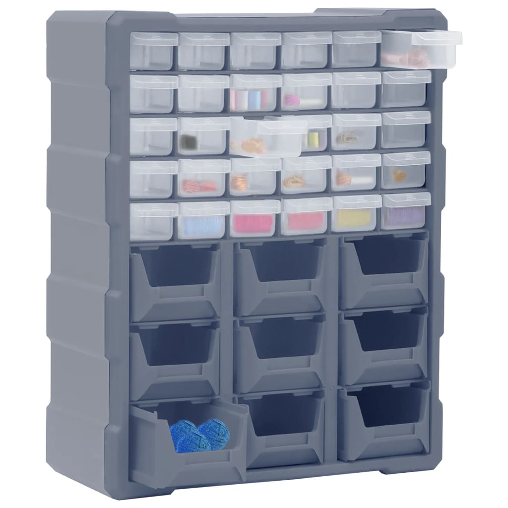 Organisateur de Vidaxl avec 39 tiroirs 38x16x47 cm