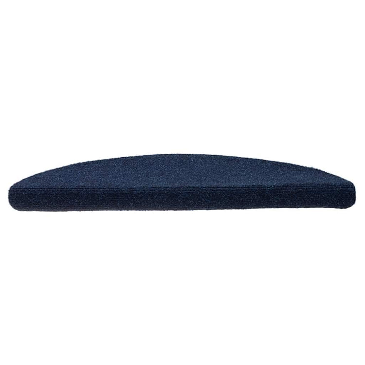 Vidaxl Stair Mats auto-adhésif 10 ST 56x17x3 cm aiguille en feutre bleu marine