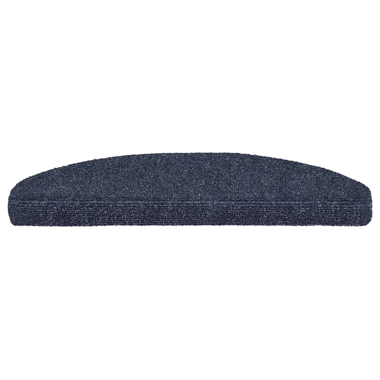 Vidaxl Stair Mats auto-adhésif 5 ST 65X21X4 cm aiguille en feutre bleu