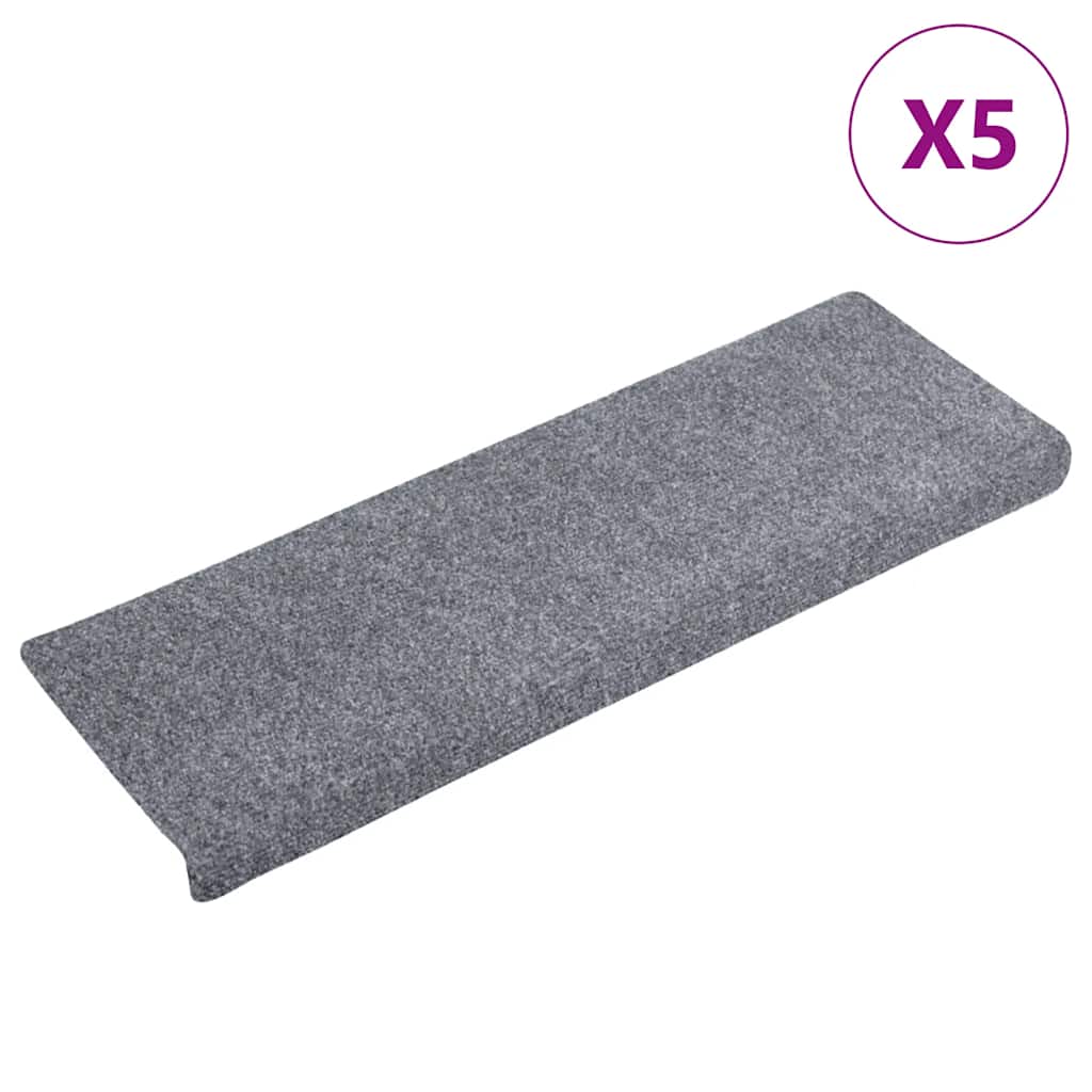 Mattes d'escalier Vidaxl 5 ST 65X21X4 CM AIGNELLE FELT GREN GARI