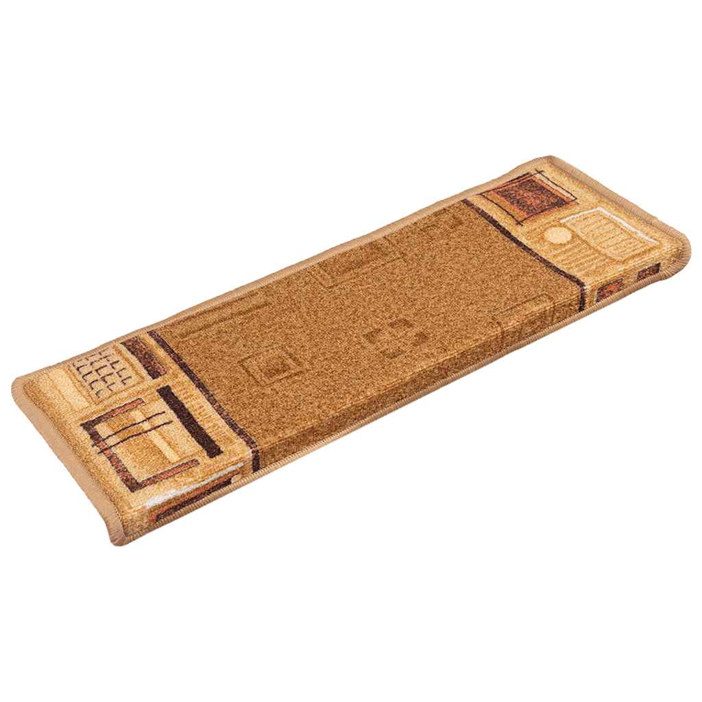 Vidaxl Staircases auto-adhésif 5 ST 65X21X4 CM BEIGE