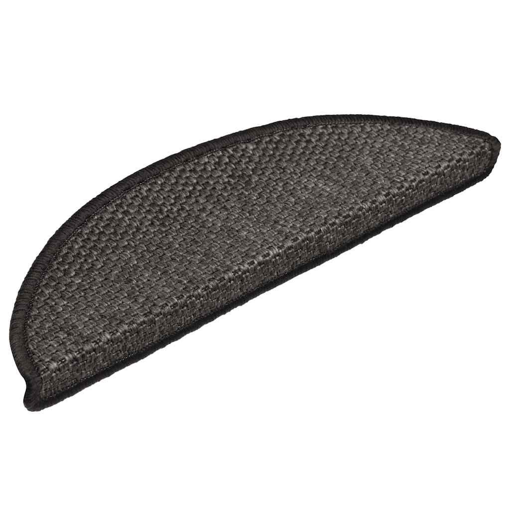 Vidaxl Staicases auto-adhésif 15e sisal-look 56x17x3cm couleur anthracite