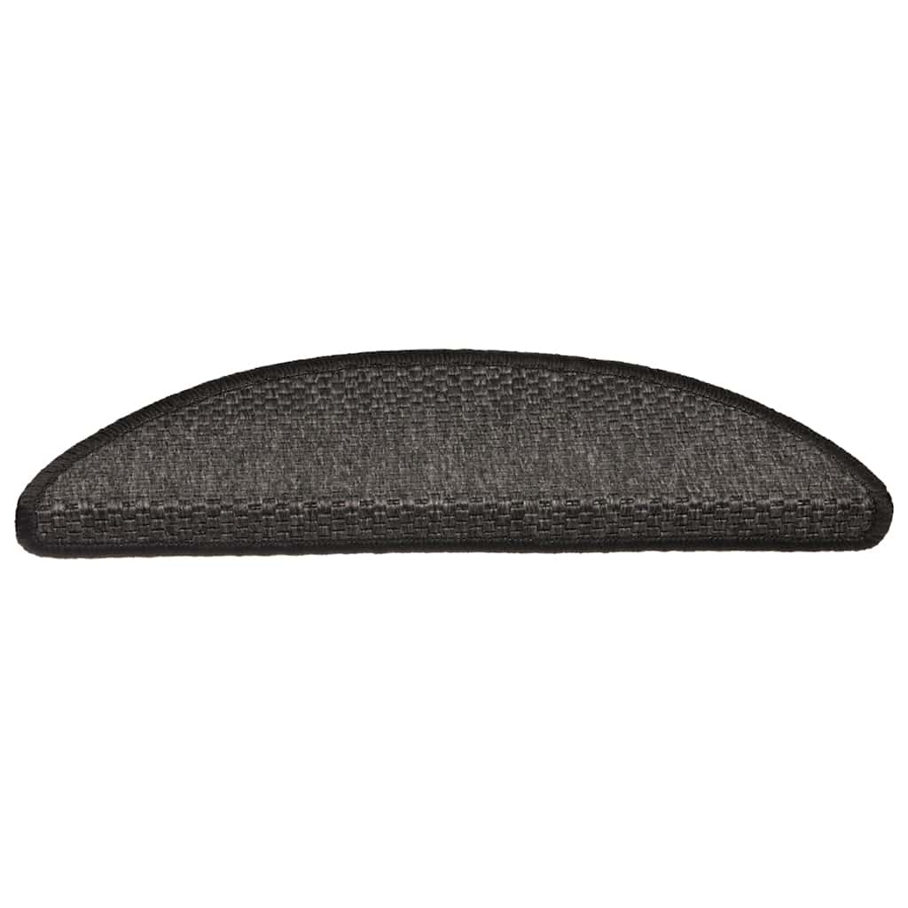 Vidaxl Staicases auto-adhésif 15e sisal-look 56x17x3cm couleur anthracite