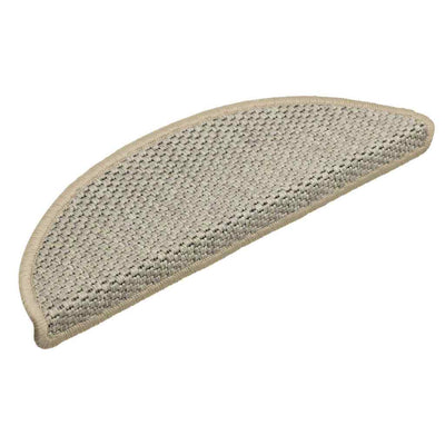 Vidaxl Stair tapis auto-adhésif 15 st sisal look 56x17x3 cm vert clair