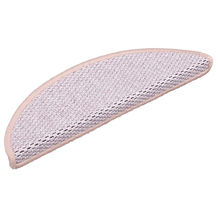 Vidaxl Stair Mats auto-adhésif 15 st sisal look 56x17x3 cm rouge