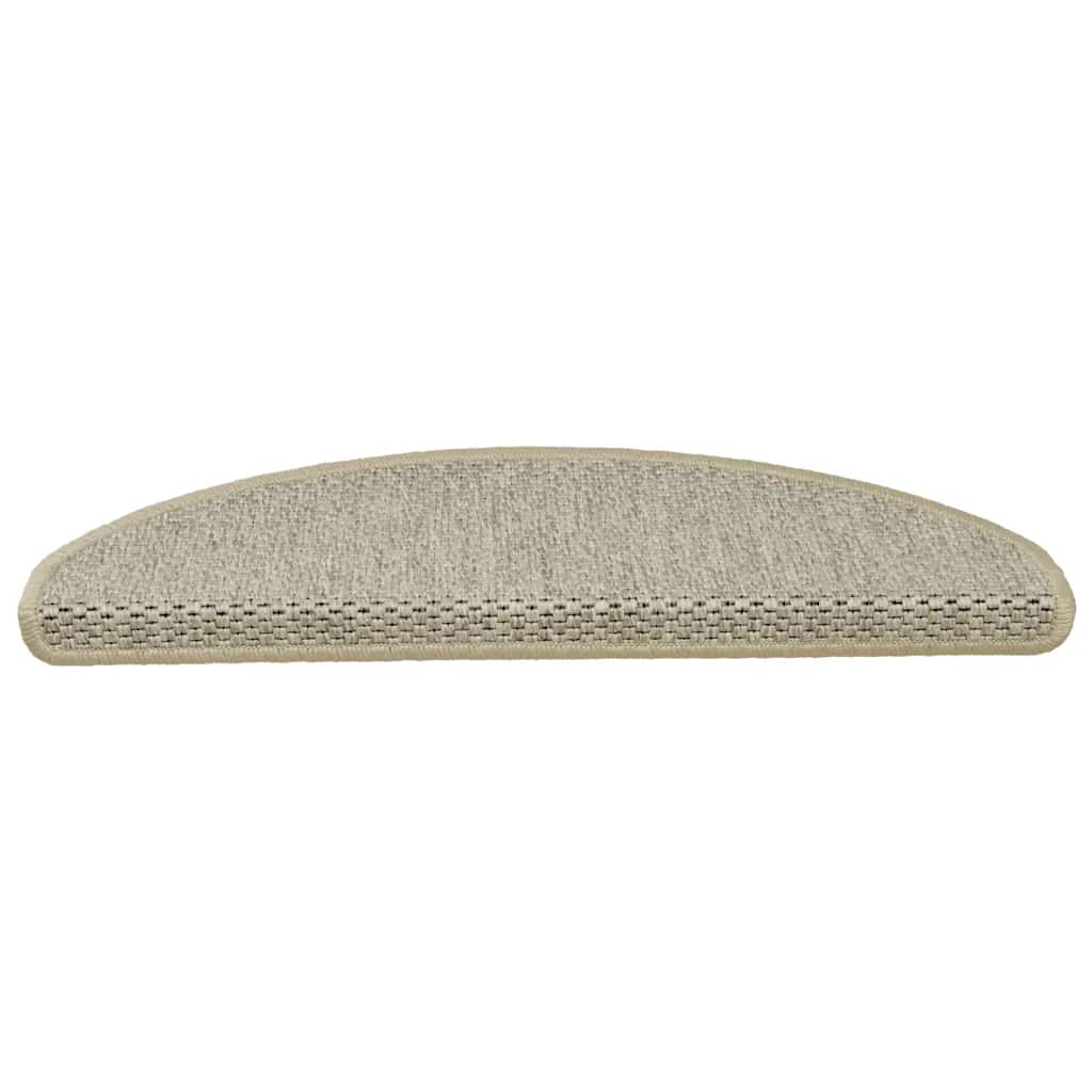 Vidaxl Stair Mats auto-adhésif 15 st sisal look 65x21x4 cm vert clair