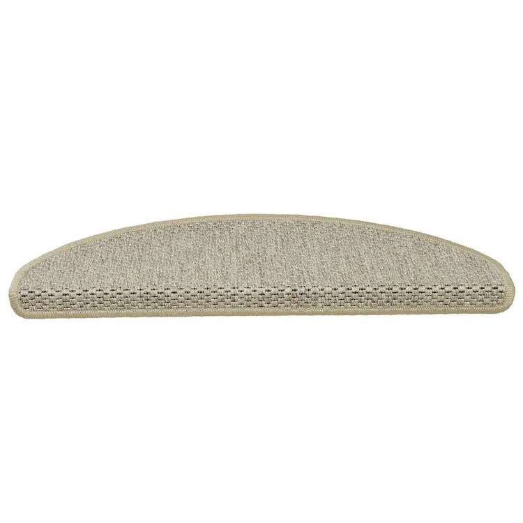 Vidaxl Stair Mats auto-adhésif 15 st sisal look 65x21x4 cm vert clair